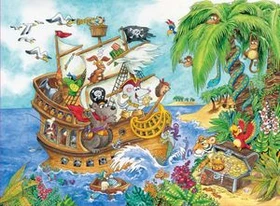 Ravensburger Puzzle Piraten auf See