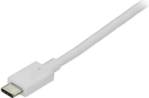 StarTech USB-C 3.1 [Stecker] auf DisplayPort 1.2 [Stecker] 4K 60Hz Adapterkabel weiß, 1.8m