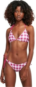 Urban Classics Check Bikini-Set bright violet/vichy (Damen)