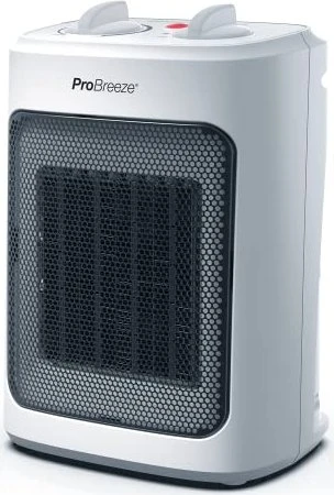 ProBreeze PB-H12-UK Mini Keramik-Heizlüfter weiß