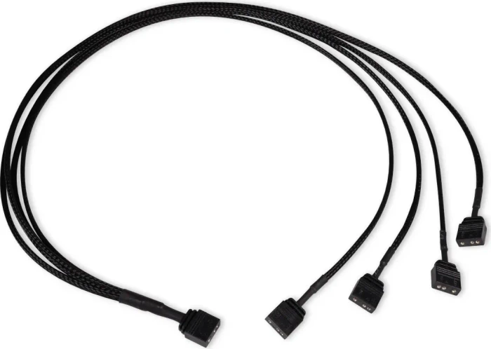 Alphacool 1-auf-4 ARGB Splitter-Kabel, 4-fach, 60cm