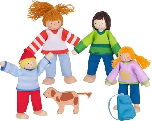 Goki Biegepuppen Familie