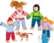 Goki Biegepuppen Familie Vorschaubild