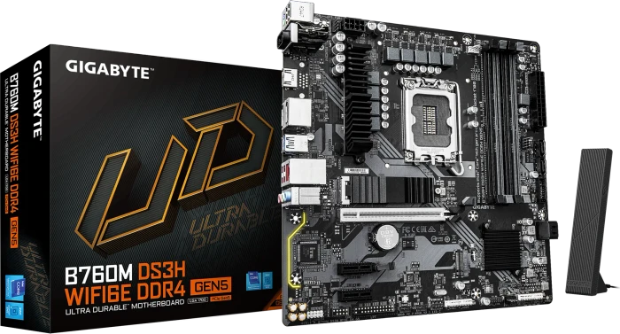 GIGABYTE B760M DS3H WIFI6E DDR4 GEN5 (Intel 1700)