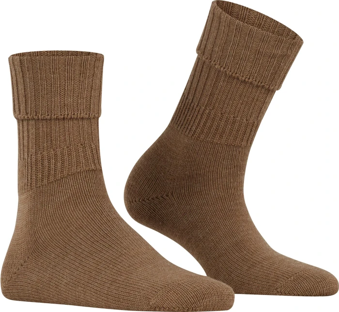 Falke Striggings Rib Socken nutmeg mel (Damen)