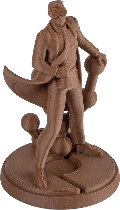 Polymaker Panchroma PLA matt, Earth Brown, Spule, 1.75mm, 1.00kg