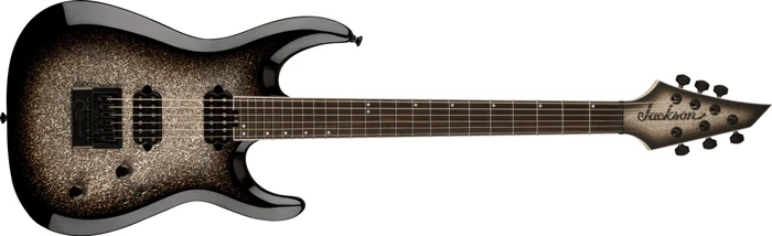 Jackson Pro Plus Series Dinky MDK Evertune 6 Silver Sparkle