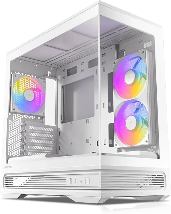 Antec C2M ARGB, weiß, Glasfenster