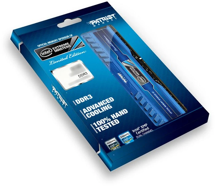 Patriot Viper 3 Intel Extreme Masters UDIMM 16GB Kit, DDR3-1600, CL9-9-9-24