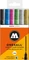 Molotow ONE4ALL 127HS 2mm Acrylmarker Metallic-Set sortiert, 6er-Set, Etui Vorschaubild