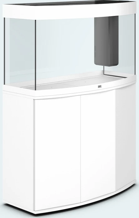 Juwel Vision 180 LED Aquarium-Set mit Unterschrank, weiß/weiß, 180l