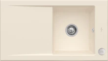 Villeroy & Boch Timeline 50 Einbau Becken reversibel mit Ablauffernbedienung ivory
