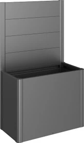 Biohort Sichtschutz 201x4x91cm für Hochbeet dunkelgrau-metallic