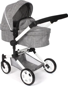 Bayer Chic 2000 Linus Kombipuppenwagen jeans grau