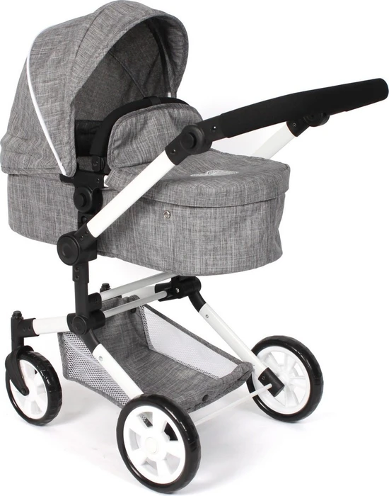 Bayer Chic 2000 Linus Kombipuppenwagen jeans grau