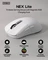 Epomaker Nex Lite Wireless Gaming Mouse mit Ladestation, weiß, USB/Bluetooth Vorschaubild
