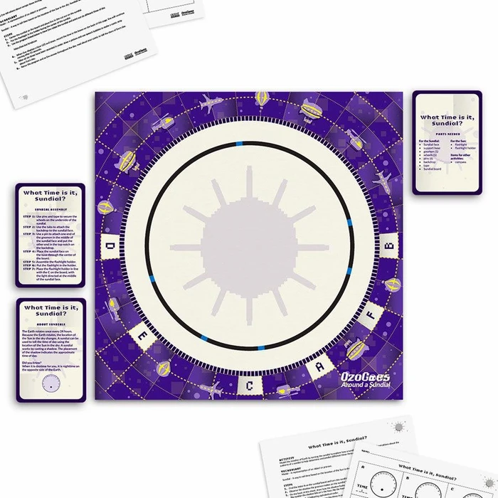 Evollve Ozobot Steam Kit: OzoGoes Around A Sundial