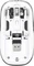 Manhattan Transparent Rechargeable Wireless Mouse, transparent/weiß, USB Vorschaubild
