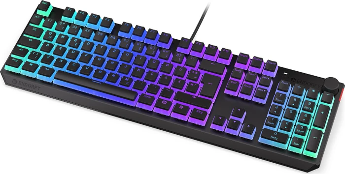 Endorfy Thock Pudding, PBT, LEDs RGB, Kailh RED, USB, DE