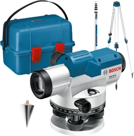 Bosch Professional GOL 26G Optisches Nivelliergerät inkl. Koffer + Zubehör