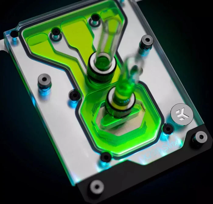 EK Water Blocks Quantum Line EK-Quantum Momentum ROG Strix X299-E Gaming II D-RGB Monoblock, Nickel, Acryl