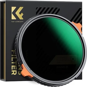 K&F Concept Nano-X 2in1 CPL & ND4-ND64 (2-6 stops) 46mm