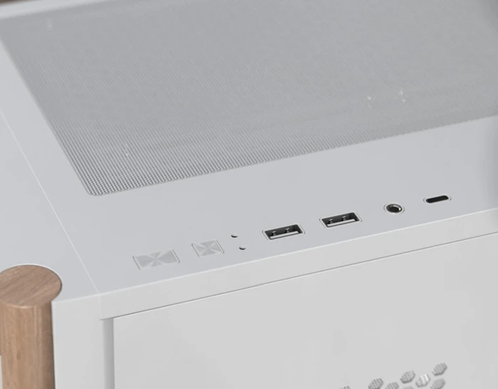 AeroCool D501A [V2] White, Glasfenster