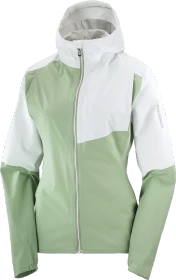 Salomon Bonatti Trail Funktionsjacke lily pad/white (Damen)