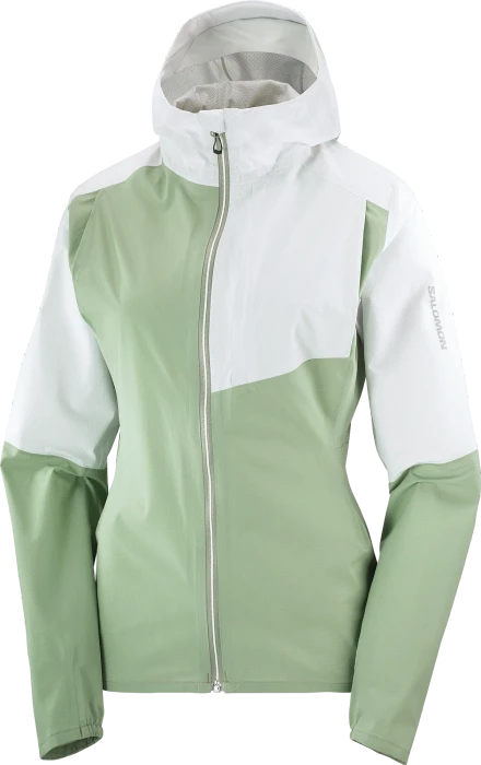Salomon Bonatti Trail Funktionsjacke lily pad/white (Damen)
