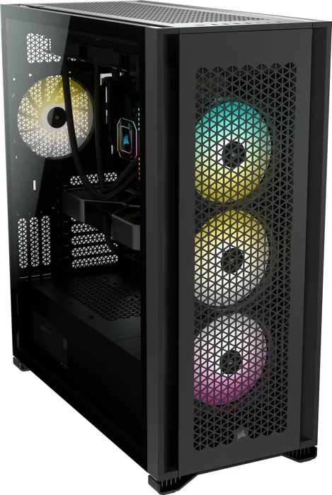 Corsair 7000D Airflow, schwarz, Glasfenster