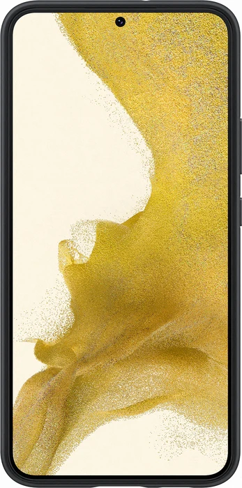 Samsung Silicone Cover für Galaxy S22+ schwarz