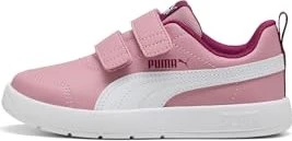 Puma Courtflex V3 poised pink/puma white/berry (Junior)