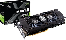 INNO3D GeForce GTX 1070 Ti X2, 8GB GDDR5, DVI, HDMI, 3x DP