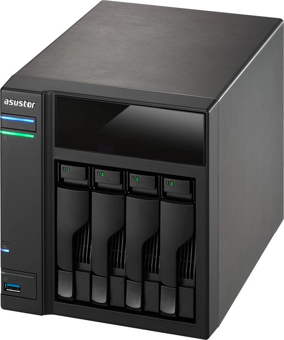 Asustor AS204TE, 1GB RAM, 1x RJ-45 1000Base-T, 2x USB-A 3.0