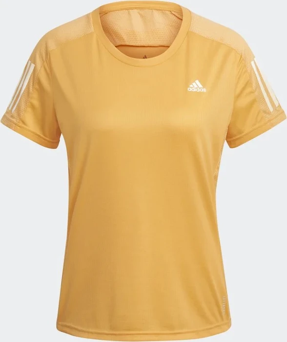 adidas Own The Run Laufshirt kurzarm hazy orange (Damen)