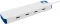 Targus HyperDrive Flex 4 USB-C Hub, USB-C 3.0 [Stecker], weiß Vorschaubild