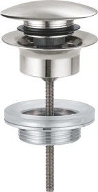 Grohe Ablaufgarnitur mit Druckstopfen supersteel