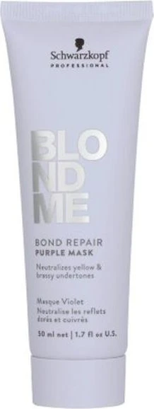 Schwarzkopf Professional BlondMe Bond Repair Purple Mask, 50ml
