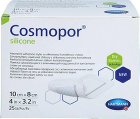 Hartmann Cosmopor silicone Wundverband steril, 8 x 10cm, 25 Stück