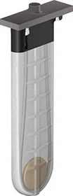 Hansgrohe sBox Schlauch-Aufrollsystem, square, Metall/Kunststoff chrom