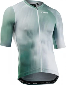 Northwave Blade Trikot kurzarm white/green sage (Herren)