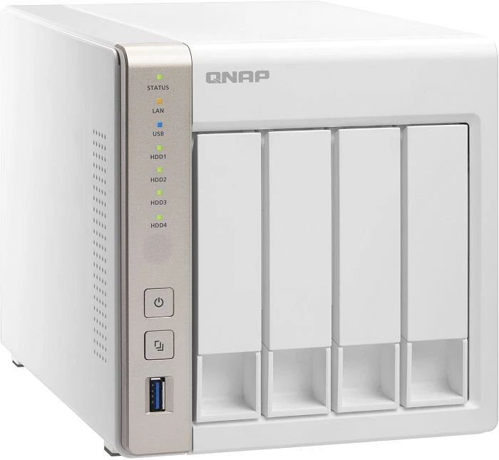 QNAP Turbo Station TS-451, 1GB RAM, 2x RJ-45 1000Base-T, 2x USB-A 3.0