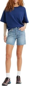 Levi's 501 Mid-Thigh Shorts Jeans medium indigo/destrcuted (Damen)