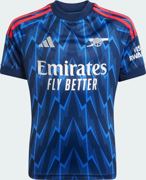 adidas FC Arsenal 2025/2026 Auswärtstrikot night indigo/grey two (Junior)