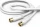 Hama Essential Line Antennenkabel, 100dB, 1.5m, weiß (00205034)
