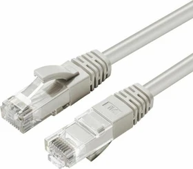 MicroConnect Patchkabel, Cat6a, U/UTP, RJ-45/RJ-45, 5m, grau