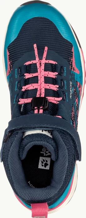 Jack Wolfskin Villi Hiker Texapore Mid dark sea (Junior)