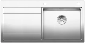 Blanco Divon II 5 S-IF Einbau Becken rechts mit Ablauffernbedienung edelstahl