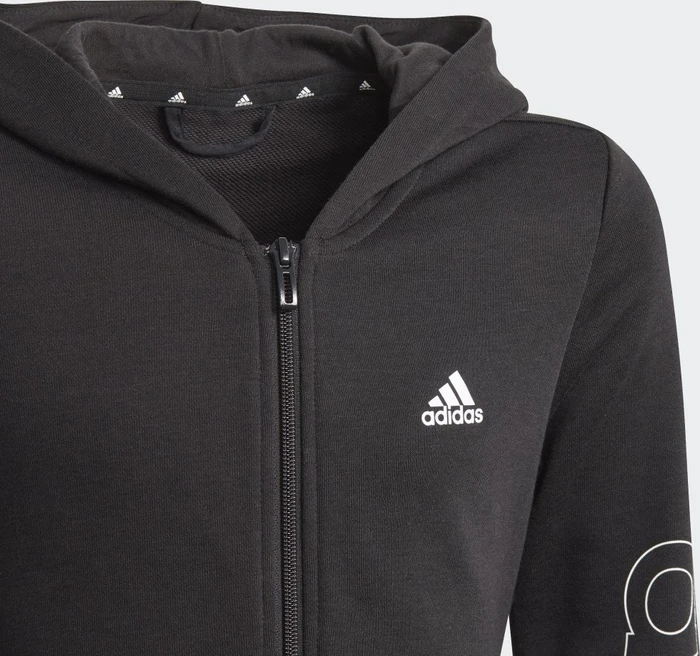adidas Essentials Hoodie schwarz/weiß (Junior)