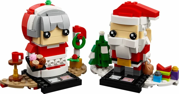 LEGO BrickHeadz - Herr und Frau Weihnachtsmann